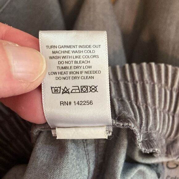 Figs Technical Collection Gray Drawstring Waist Scrub Pants Size Medium - Picture 9 of 11